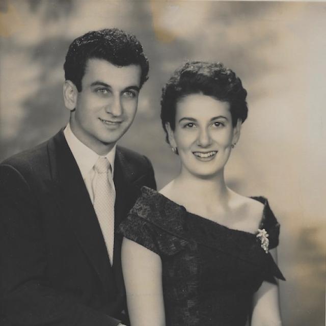 A Greek couple in 1956