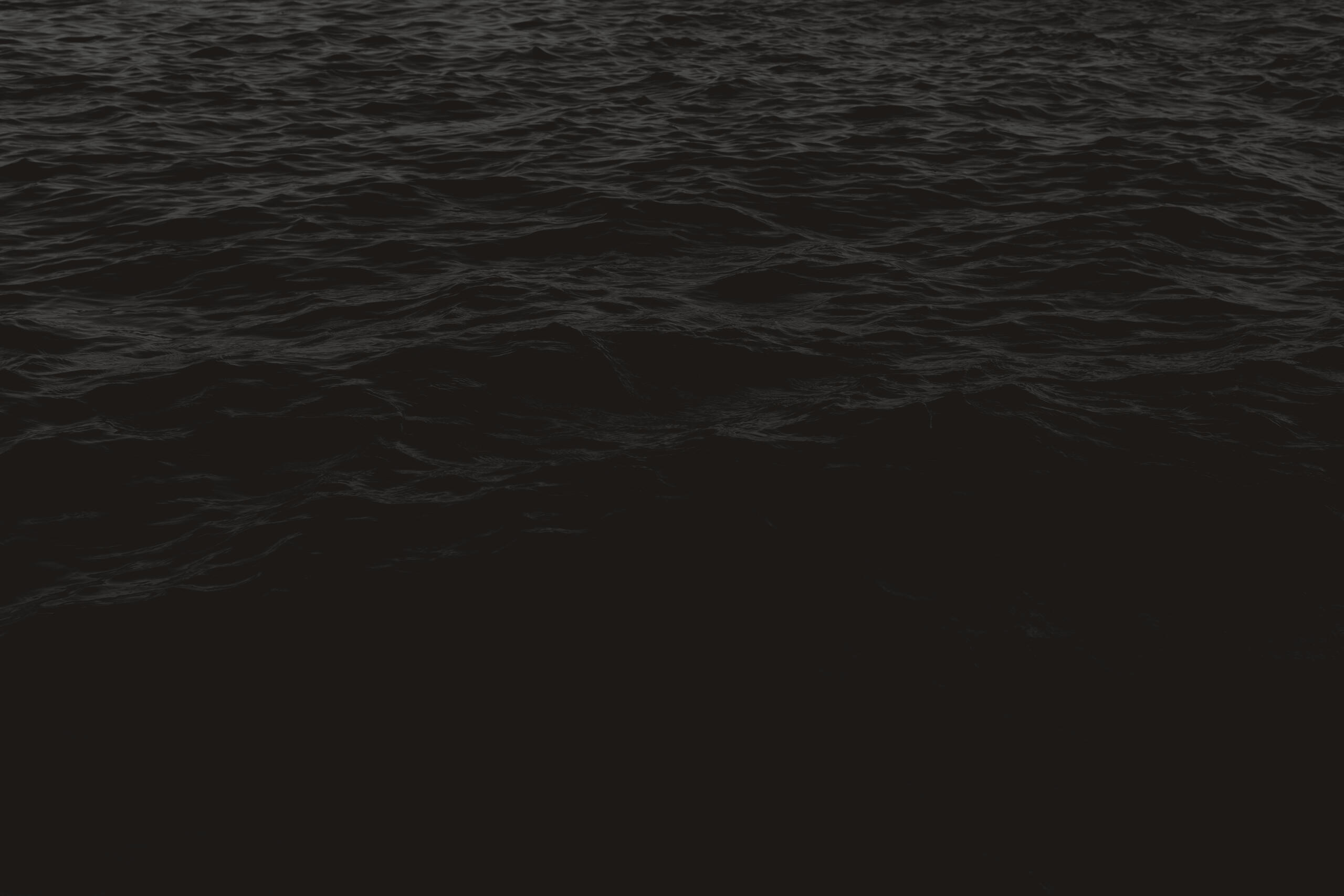 Dark sea water